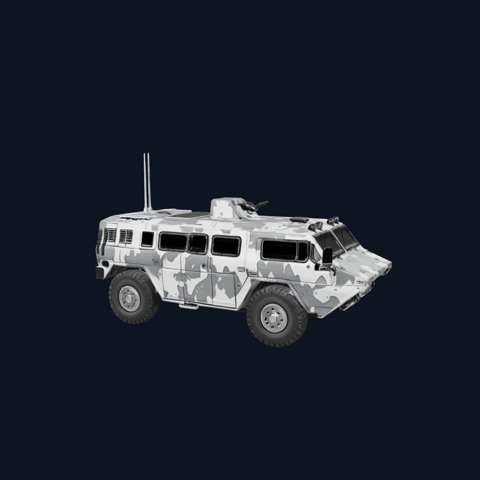 Camouflage Armored Vehicle model pack